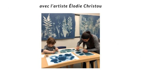 Atelier Parent-Enfant : Création de cyanotypes