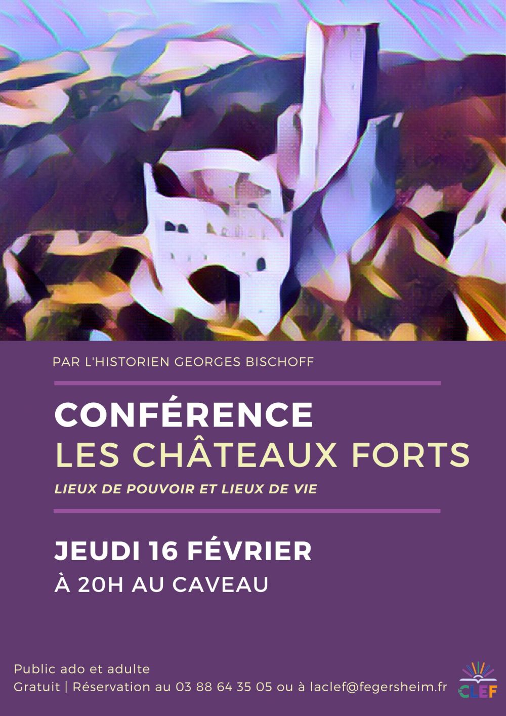 Conférence Châteaux forts