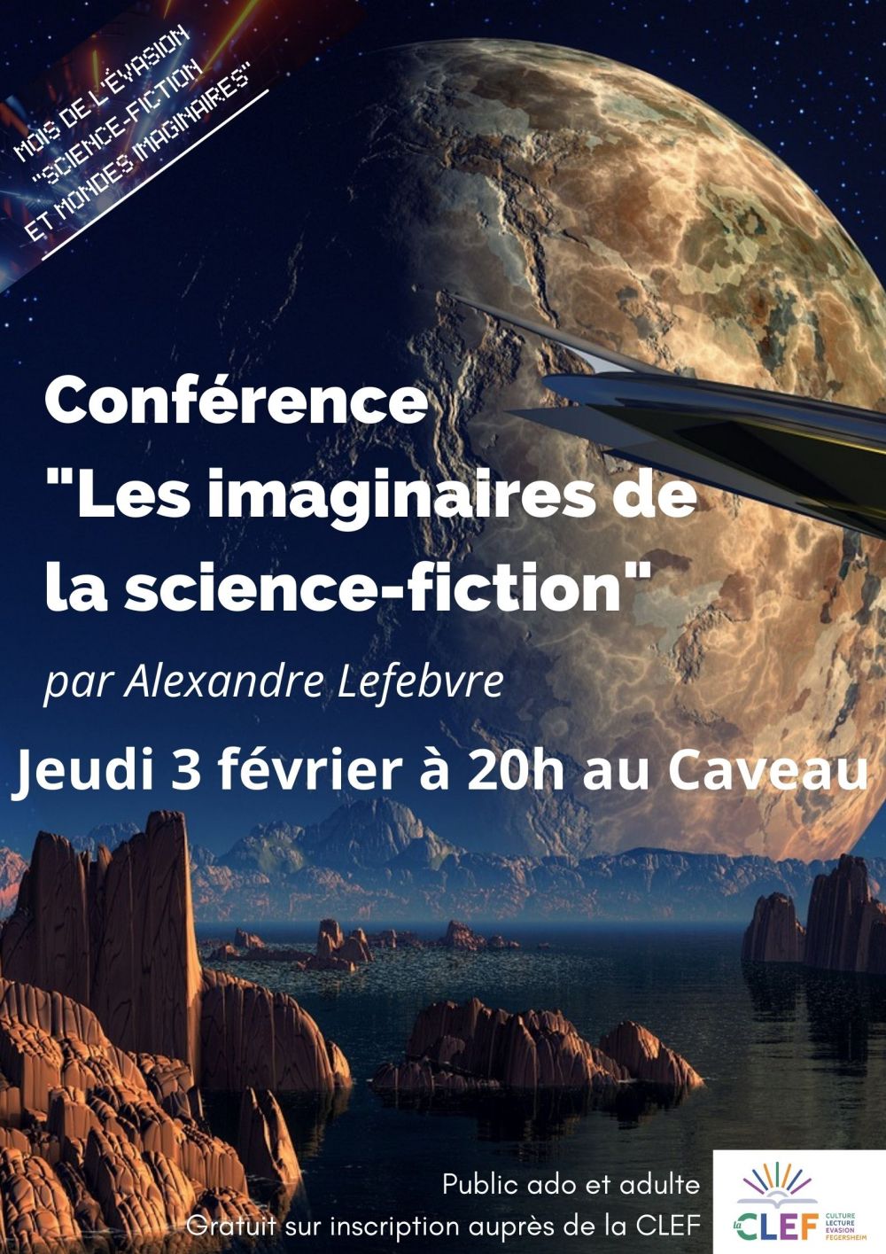 Conférence Les imaginaires de la Science-Fiction