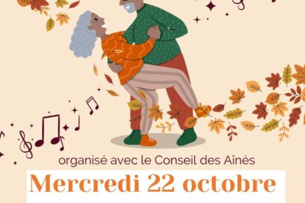 Affiche Thé Dansant Automne 2025