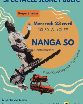 Affiche du spectacle jeune public du mois d'avril 2025