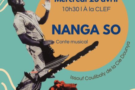 Affiche du spectacle jeune public du mois d'avril 2025