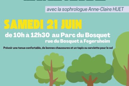 Affiche Atelier de sophrologie Juin 2025