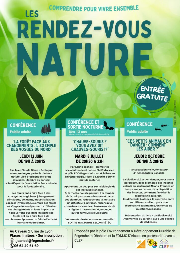 Affiche Rendez-vous Nature