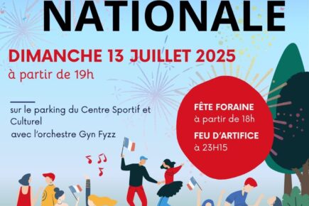 Affiche du Bal de la fête nationale 2025