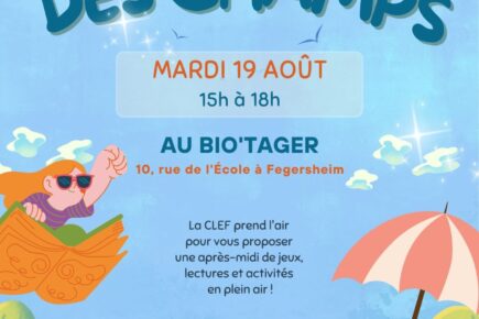 Affiche CLEF des champs août 2025