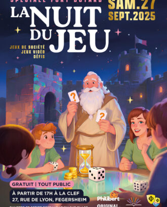 Affiche Nuit du jeu 2025