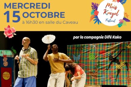 Affiche du spectacle Tonton Mimil dans son jaden du mois d'octobre 2025