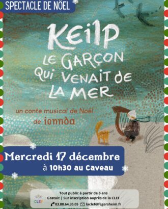 Affiche Spectacle de Noël au Caveau