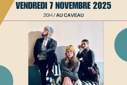 Affiche Sortie de résidence concert novembre 2025 Club Poésie