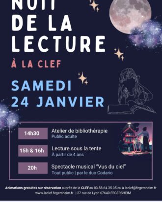 Affiche Nuit de la lecture 2026