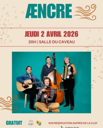 Affiche concert avril 2026