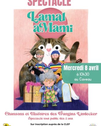 Affiche spectacle avril 2026 CLEF jeune public