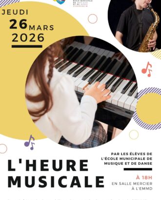 Affiche Heure musical Mars 2026