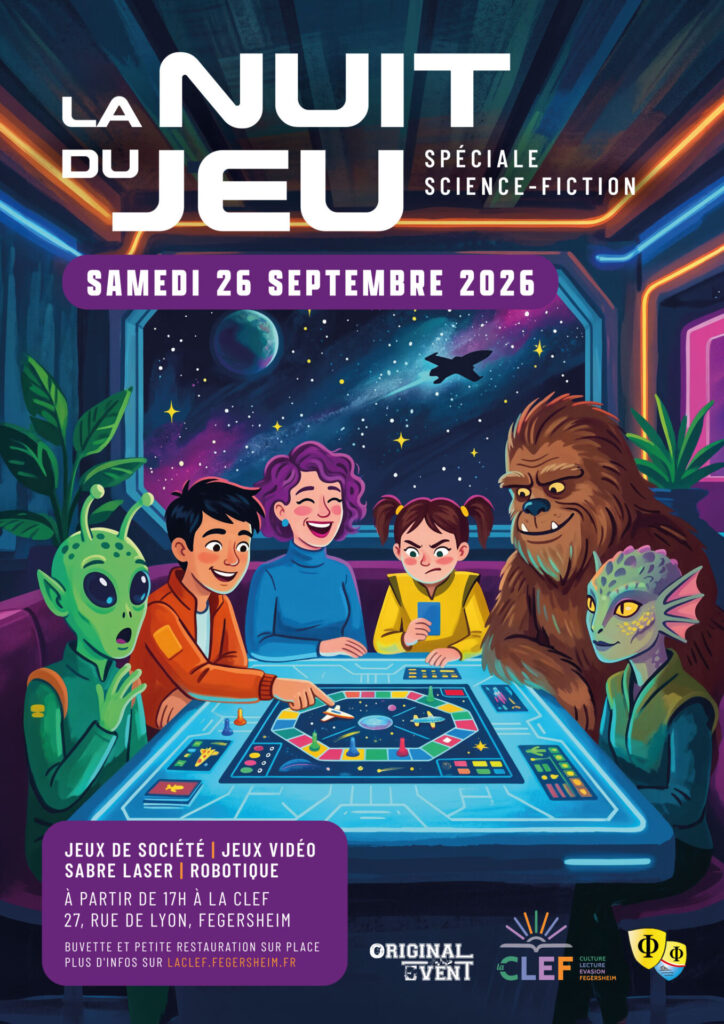 Affiche Nuit du jeu 2026