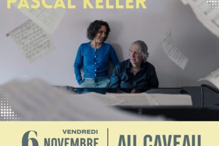 Affiche concert avec piano en novembre à la CLEF