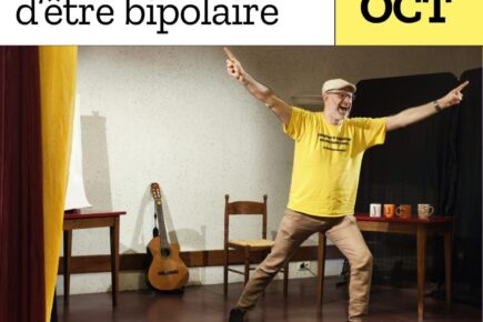 Affiche conférence spectacle sur la bipolarité